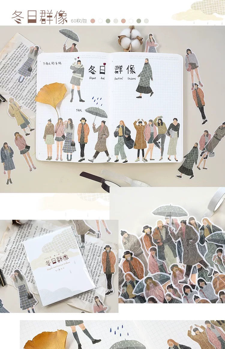 Pegatinas washi de Fashion Folks