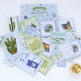Pegatinas washi con sellos de la vida diaria