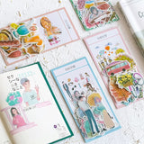 Pegatinas decorativas de washi (60 piezas) 