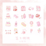 Pegatinas washi flake deliciosas 