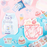 Pegatinas washi flake deliciosas 
