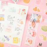 Pegatinas washi flake deliciosas 
