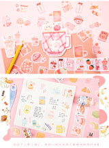 Pegatinas washi flake deliciosas 
