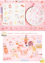 Pegatinas washi flake deliciosas 