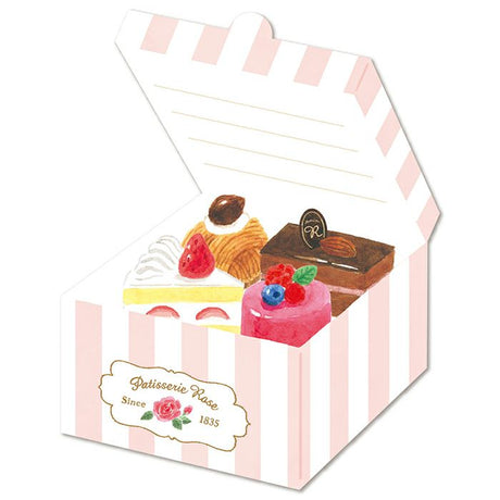Cake Gift Box Letter Set - Writing Papers & Envelope
