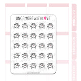 M754 Why Me?! Sticker