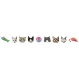 Cinta adhesiva washi con diseño de gato Masté