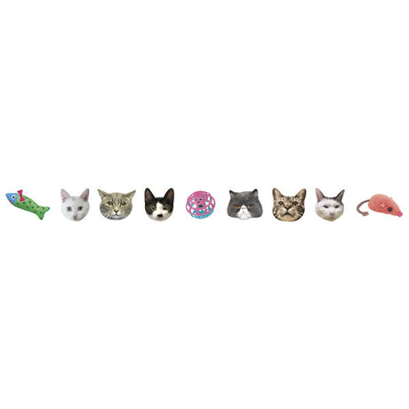 Cinta adhesiva washi con diseño de gato Masté