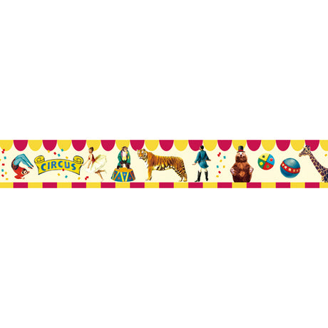 Cinta washi japonesa de circo • Serie Animal Masté