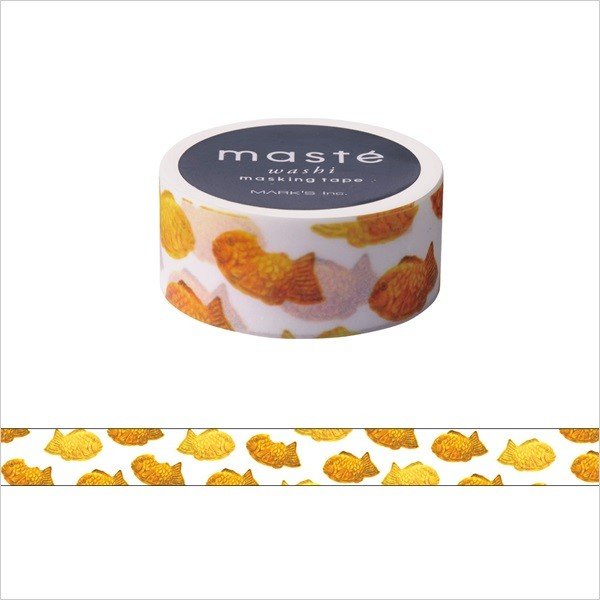 Taiyaki Maste Japanese Masking Tape • Made in Japan.