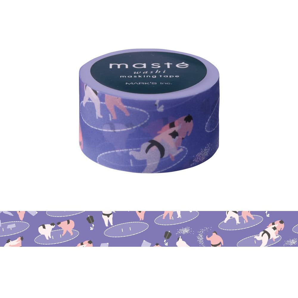 Cinta adhesiva washi Sumo • Cinta adhesiva japonesa Masté 