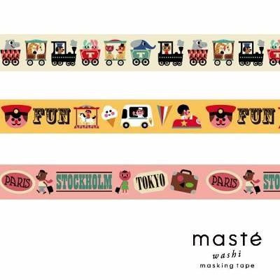 Ingela P Arrhenius Orange Japanese Washi Tape