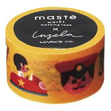 Cinta washi japonesa naranja de Ingela P Arrhenius
