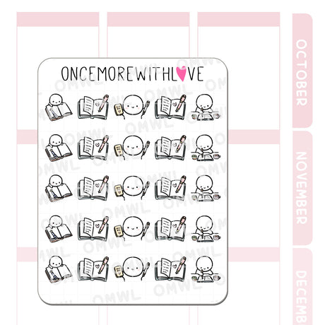 Once More With Love M1318 Journal 2.0 Sticker