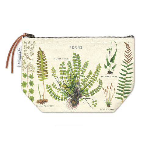 Cartera vintage con diseño de helechos de Cavallini &amp; Co.