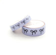 Simply Gilded WASHI 15/10mm - PRINCESS Purple + Black Bow