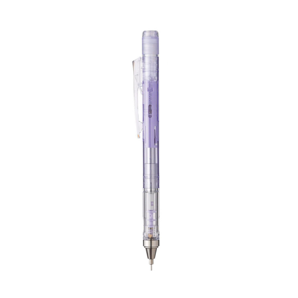 Lápiz mecánico MONO Graph, transparente, morado, 0,5 mm 