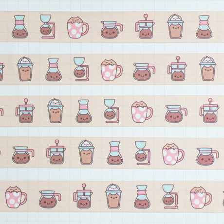 Neko Coffee Washi Tape