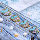 Spotted Eagle Ray Enamel Pin