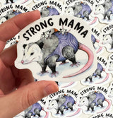 Strong Mama Possum Sticker