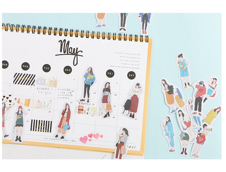 Pegatina washi de Freckle Girl 