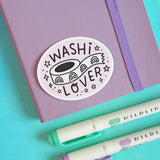 Pegatina de vinilo Washi Lover