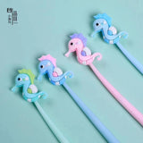 Bolígrafo de gel con forma de caballito de mar