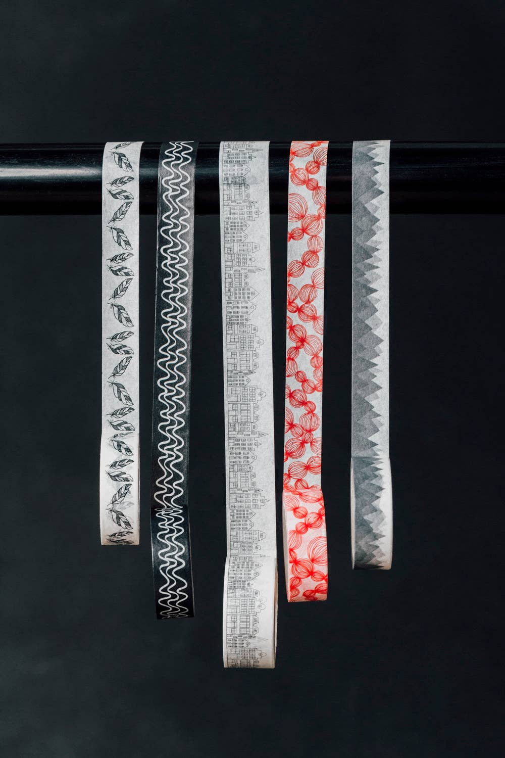 Design Washi Tape Bundle (5 rolls)