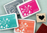 Heart with Arrow Rubber Stamp