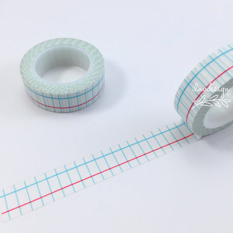 Bloc de notas con cinta washi