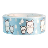 Cinta washi con papel de aluminio Sorabear de Shinzi Katoh Design