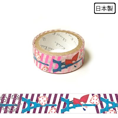 Cinta washi con lámina de Caperucita Roja Von Voyage • Shinzi Katoh Design 