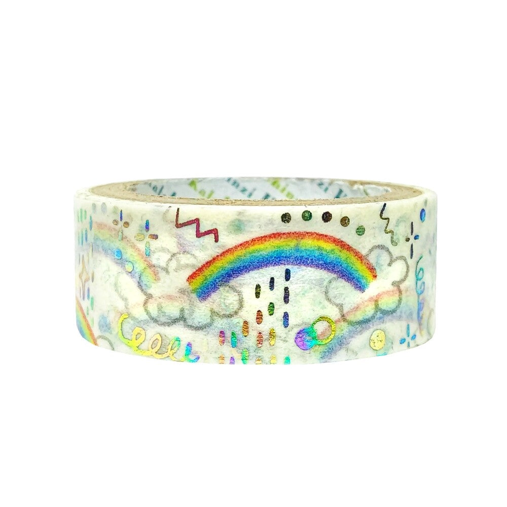 Cinta adhesiva decorativa con motivos meteorológicos de Shinzi Katoh Design 