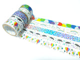 Cinta washi con diseño de globo aerostático de Shinzi Katoh 